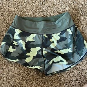 Lululemon Camo Shorts